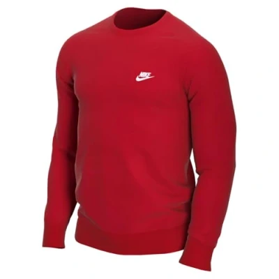Imagen de Nike M NSW Club CRW BB Sudadera, Hombre, Rojo (University Red/(White), 4XL T