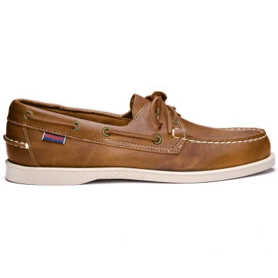 Imagen de Sebago Docksides Portland Crazy Horse Náuticos, Hombre, Talla: 40, Brown tan Zapatos