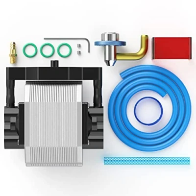 Imagen de Boquilla de asistencia aire Kit Bomba 220 V para Sculpfun S9 silenciosa 30 l/min con manguera 2 m Soportes alta velocidad