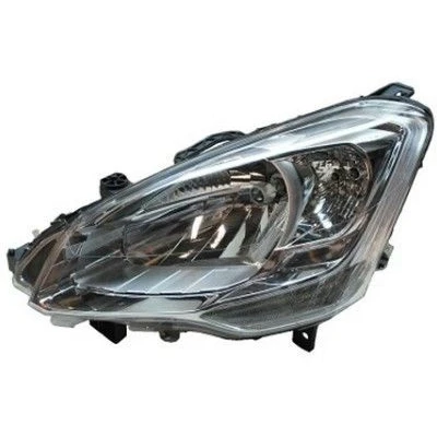 Imagen de VAN WEZEL 0905961 Faros izquierda H4 transparente para circulación por la derecha con servomotor reg. alcance luces P43t CITROËN: Berlingo II