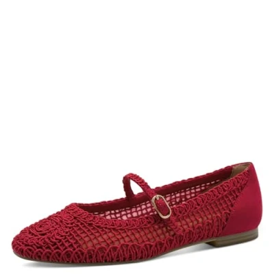 Imagen de Tamaris 1 22149 44, Bailarina Mujer, Rojo, 38 EU