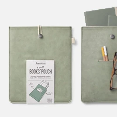 Imagen de Bookaroo Book &amp; Stuff Pouch Fern