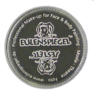Imagen de Eulenspiegel 501115 Maquillaje en crema, negro, 35 ml, Halloween, carnaval, fiesta temática