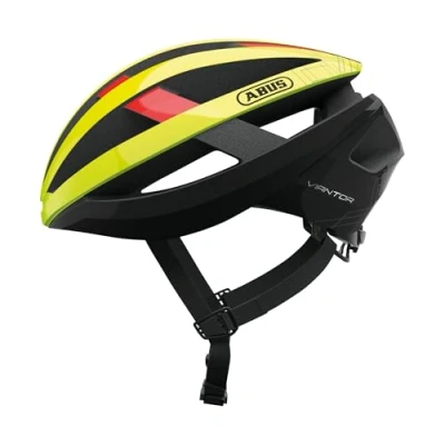 Imagen de ABUS Viantor Casco de ciclismo deportivo Para principiantes hombre y mujer Amarillo, talla M
