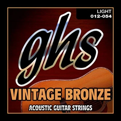 Imagen de GHS VNL 12 54 Luz Vintage Bronce Acoustic Set Cuerda
