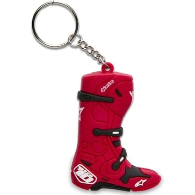 Imagen de Alpinestars New Tech 10 Boot Keyfob Llavero Talla Unica Unisex Rojo