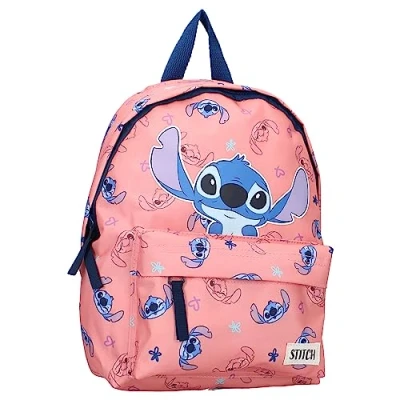 Imagen de Mochila Pequeña Stitch Made For Fun Peach