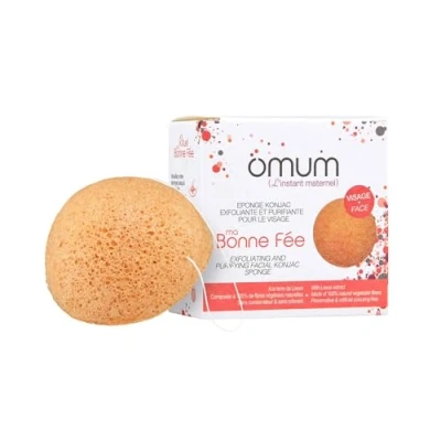Imagen de Ma bonne fée visage esponja konjac exfoliante y purificante Omum