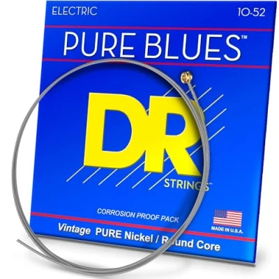 Imagen de DR String PHR 10/52 Pure Blues Juego Cuerdas Eléctrica