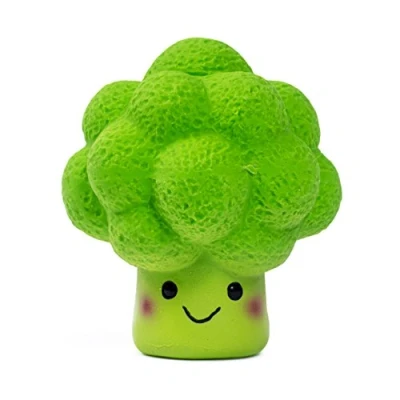 Imagen de Petface Juguete masticable Suave de látex con brócoli, pequeño
