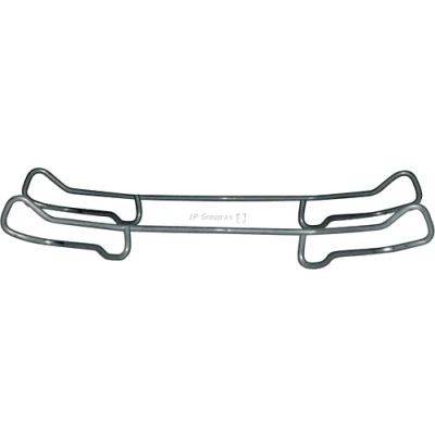 Imagen de JP GROUP 1263650110 Kit de accesorios, pastillas frenos Eje delantero OPEL: Calibra A, Astra H Hatchback, Vectra C Sedán, FORD: Focus 2, KUGA 2