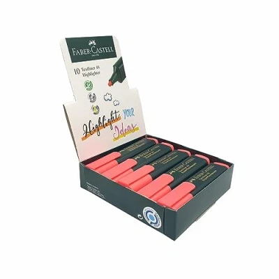 Imagen de Faber Castell Rotulador TEXTLINER ROJO