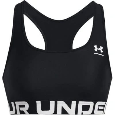 Imagen de Under Armour Authentics MID Branded Sujetadores deportivos con sujeción media, Mujer, Talla: XXL, Black/white