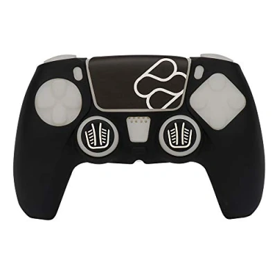 Imagen de Funda + grips FR TEC Custom Kit, para PS5, Negro sticker el touchpad