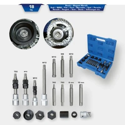 Imagen de KS TOOLS BT571020 Kit herramientas de montaje, rueda libre alternador