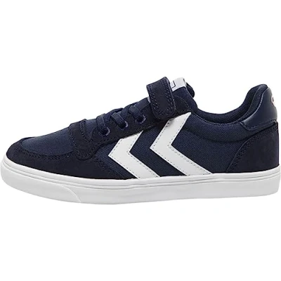Imagen de Hummel Slimmer Stadil Zapatillas para niños, Talla: 26, Dress blue Zapatos