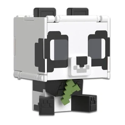 Imagen de Mattel Minecraft Flippin’ Figs Colección de figuras 2 en 1 para un juego veloz con las manos, 9,5 cm, cabezas grandes y diseño pixelado (los personajes pueden variar), HTL48