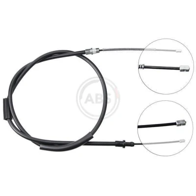 Imagen de A.B.S. K10298 Cable de Freno Mano 1493 Tambor para dirección izquierda/derecha CITROËN: ZX Hatchback, Familiar