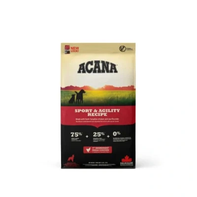 Imagen de Acana Sport &amp; Agility, Comida para Perros, Ingredientes Frescos, un saco, 17000 gr