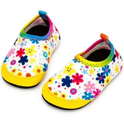 Imagen de Yorgou Zapatos de Agua para niños y niñas, Playa pequeños, Calcetines acuáticos Descalzos Antideslizantes Piscina