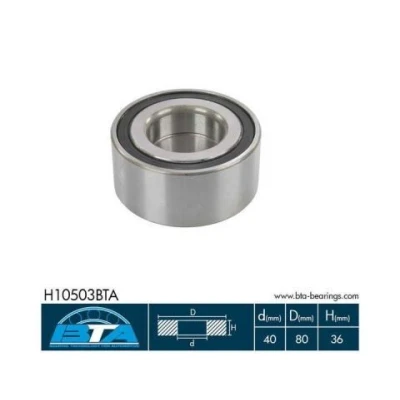 Imagen de BTA H10503BTA Juego de cojinete rueda izquierda, derecha, Eje delantero 80, 80 MITSUBISHI: Carisma Hatchback