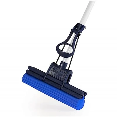 Imagen de mopa CleanAid Onetouch Easy, para el Suelo, escurridiza particularmente Absorbente con Esponja PVA y Mango telescópico (mopa Easy)