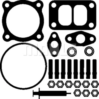 Imagen de Juego de montaje, turbocompresor MAHLE 228 TA 17992 000