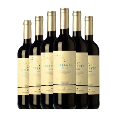 Imagen de Torres Celeste Tempranillo Ribera del Duero Roble 75 cl Vino tinto (Caja de 6 Botellas cl)