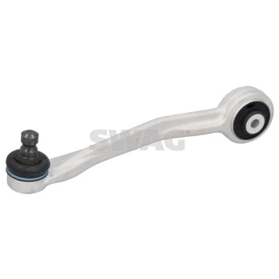 Imagen de SWAG 30 93 6602 Barra oscilante, suspensión de ruedas con apoyo Eje delantero, izquierda, arriba, posterior Brazo oscilante transversal Aluminio