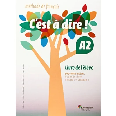 Imagen de Cest A Dire A2 Livre Eleve +dvd