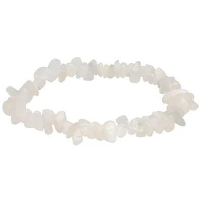 Imagen de Lebensquelle Plus pulsera de Piedra lunar arcoíris auténtica piedras preciosas de, 19 centimeters, semipreciosa, Moonstone