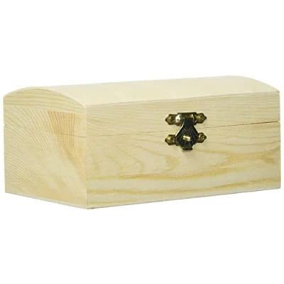 Imagen de Glorex GmbH Cofre de Aspecto Barroco Madera Pino 6 1682 401, 18 x 12 9 cm, con clasificación FSC Mix (Compruebe la normativa Local para asegurarse)
