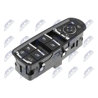 Imagen de NTY EWS PS 024 Interruptor, elevalunas lado del conductor PORSCHE: Cayenne, Macan, Panamera
