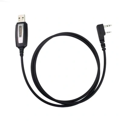 Imagen de Retevis Cable de Programación USB 2 Pines Compatible con Walkie Talkie RT24 RT5R RT619 RB618 RT5 QUANSHENG PUXING WOUXUN HYT BAOFENG UV5R Programacion (1 Paquete)
