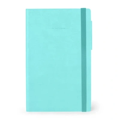 Imagen de Legami My Notebook, Cuaderno de rayas 6 mm, Aquatic Awe, Medium, papel certificado FSC, 192 páginas, tapa blanda, cierre elástico, 13 x 21 cm