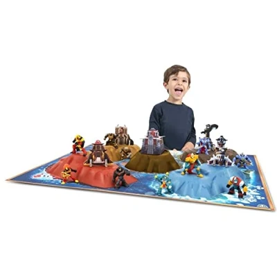 Imagen de Giochi Preziosi Gormiti la Isla de gormiti+Figuras