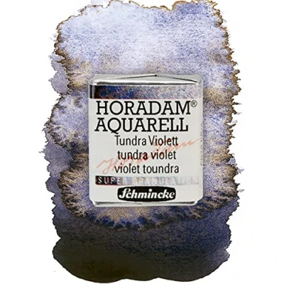 Imagen de Schmincke Horadam Aquarell, Super granulación, 14 983 044 Tundra Violeta, 1/2 bote, tonos muy fuertes granuladores, acuarelas supergranuladoras