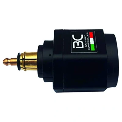 Imagen de BC Battery Controller 710 USBDIN VM Toma Doble USB con Voltímetro Batería para DIN.4165