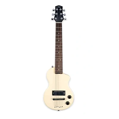 Imagen de Guitarra eléctrica Carry on By Blackstar Mini Vintage White Perfecta para niños y adultos, principiantes de viaje