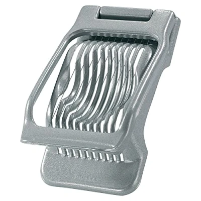 Imagen de Westmark Cortador de huevos, Embalaje Retro, Aluminio/Acero inoxidable, 13,5 x 7,9 2,9 cm, Duplex, Gris, 1020RT60