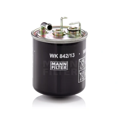 Imagen de MANN FILTER WK 842/13 Filtro Combustible de tubería 11 MERCEDES BENZ: Sprinter 2 T Bus, 3 Furgón, Clase V, NISSAN: Navara Pick up