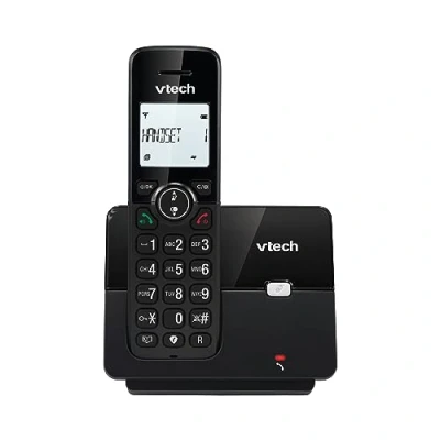 Imagen de VTECH CS2000 Teléfono inalámbrico Casa DECT con manos libres y bloqueo de llamadas, fijo para personas mayores, identificador LCD Pantalla retroiluminada 1.8&quot;, teclas grandes,