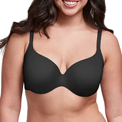 Imagen de Maidenform Comfort Devotion Dream WIRE BACK Smoothing Sujetador básico, Mujer, Talla: 80C, Black