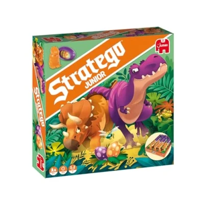 Imagen de Jumbo Stratego: Junior Dinos Dinosaurio Juego, Color, Medium (8710126199596)