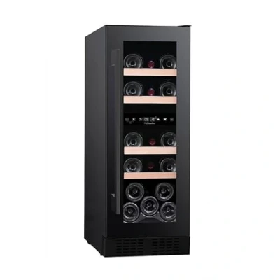 Imagen de Vinoteca La Sommelière LSBU18DZ, Compresor, 18 botellas, Multizona, 4 bandejas, Negro