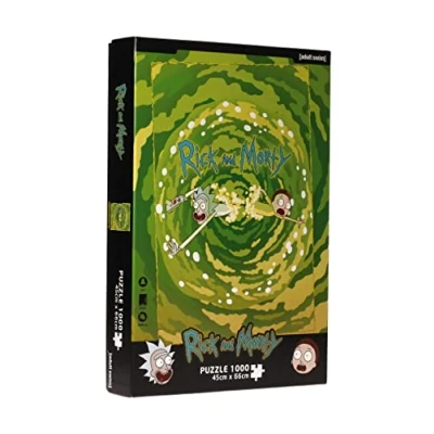 Imagen de SD TOYS Puzzle 1000 Piezas de Rick y Morty, Rompecabezas 45 x 66 cm