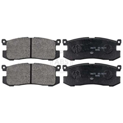 Imagen de A.B.S. 36672 Juego de pastillas freno sin sensor desgaste FORD USA: PROBE 2, 1, MAZDA: 626 III Hatchback