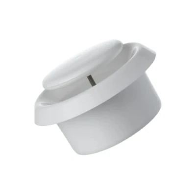 Imagen de EUROPLAST Ø 125mm Difusor Ajustable Válvula de Extraccion/Suministro Aire Rejilla Redonda Ventilacion Plástico ABS Blanco