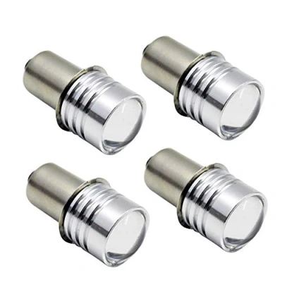 Imagen de Ruiandsion 4 bombillas LED P13.5S de 1,5 W, 150 lm, 4,5 V, LED, repuesto para antorcha linterna, color blanco