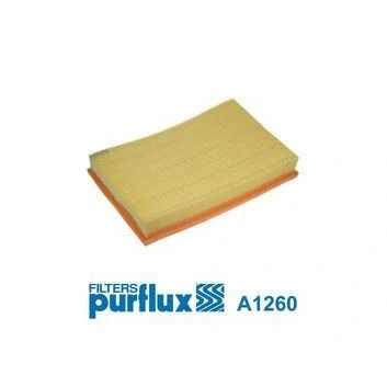 Imagen de PURFLUX A1260 Filtro de aire 50 223 346 Cartucho filtrante VOLKSWAGEN: Golf 5, Passat B6 Berlina, Variant, AUDI: A3 Sportback, Hatchback